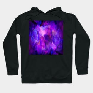 Purple Blue & Black Watercolor Graphic Art Gift Design Print Pattern Cell Phone Covers & More! Hoodie